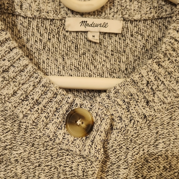 Madewell Beige Button-Up Cardigan - Picture 3 of 4